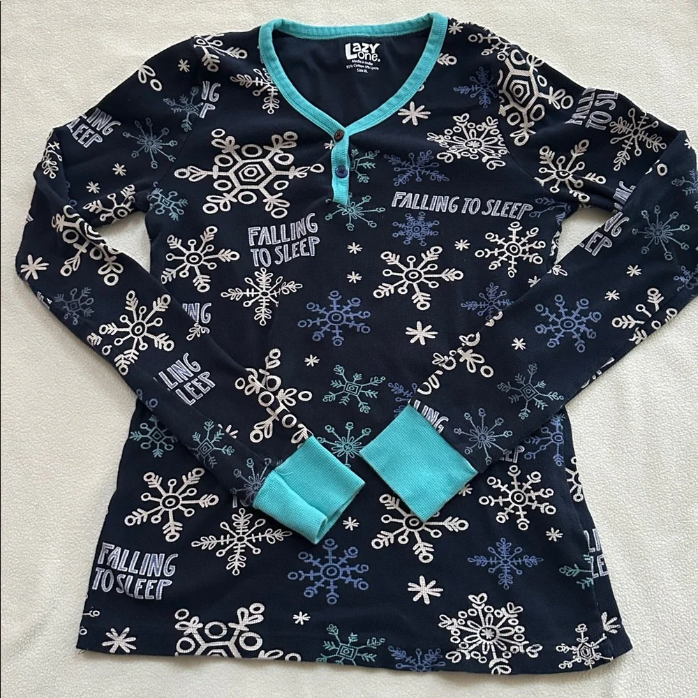 Lazy One Thermal Fitted PJs - Picture 4 of 4